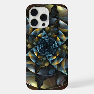 Abstracte windmolen kunst iPhone 15 pro max case