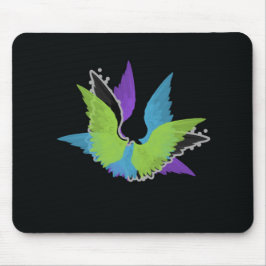 Abstracte Wings Mousepad Muismat