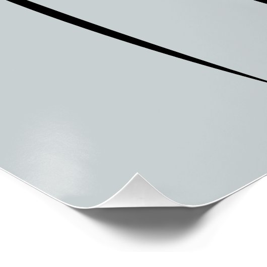 Abstracte witte anemie Poster (Hoek)