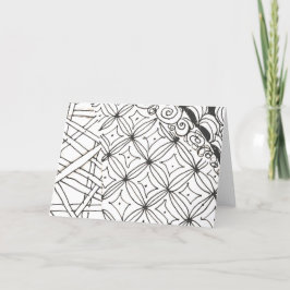Abstracte witte en zwarte ontwerpen notitie. bedankkaart