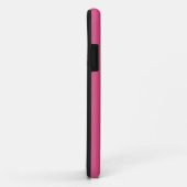 Abstracte witte madeliefjes op roze iPhone 5 hoesj Case-Mate iPhone Case (Achterkant/rechts)