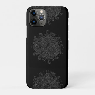 Abstracte witte omtrekgolven Naadloze telefoonhoes Case-Mate iPhone Case