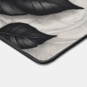 Abstracte witte roos bureaumat (Hoek)