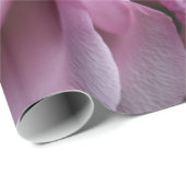 Abstracte witte rozen Tuin Elegant Floral Wrappin Cadeaupapier (Rol Hoek)