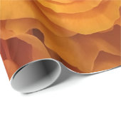 Abstracte witte rozen Tuin Elegant Floral Wrappin Cadeaupapier (Rol Hoek)