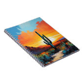 Abstracte woestijn | Notitieboek Journal (Rechterzijde)