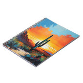 Abstracte woestijn | Notitieboek Journal (Linkerzijde)