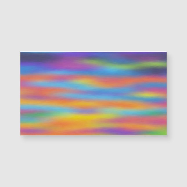 Abstracte woestijn - Sunset Sky (Voorkant)