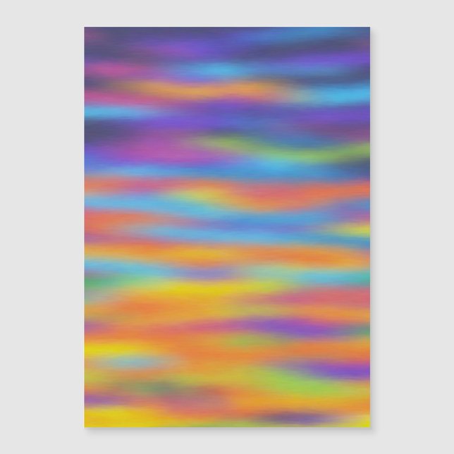 Abstracte woestijn - Sunset Sky (Voorkant)