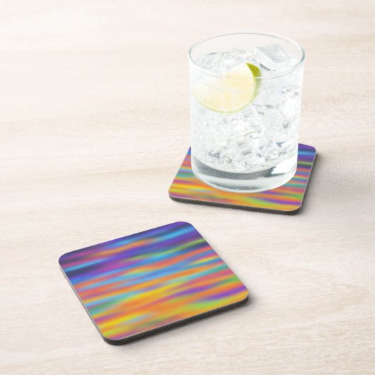 Abstracte woestijn - Sunset Sky Artwork Drankjes Onderzetter (Rechterzijde)