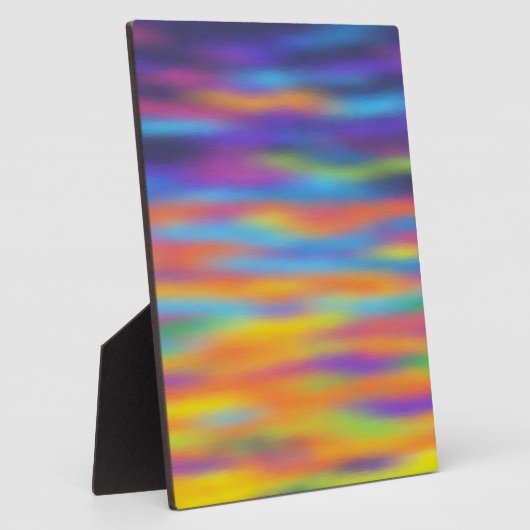 Abstracte woestijn - Sunset Sky Artwork Fotoplaat (Zijkant)