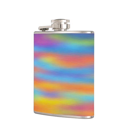 Abstracte woestijn - Sunset Sky Artwork Heupfles (Links)