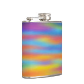 Abstracte woestijn - Sunset Sky Artwork Heupfles (Rechts)