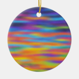Abstracte woestijn - Sunset Sky Artwork Keramisch Ornament