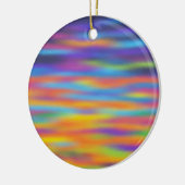Abstracte woestijn - Sunset Sky Artwork Keramisch Ornament (Links)