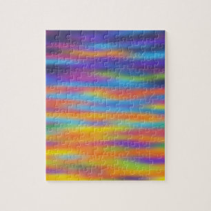 Abstracte woestijn - Sunset Sky Artwork Legpuzzel