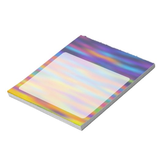 Abstracte woestijn - Sunset Sky Artwork Notitieblok (Linkerzijde)