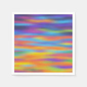 Abstracte woestijn - Sunset Sky Artwork Servetten (Voorkant)