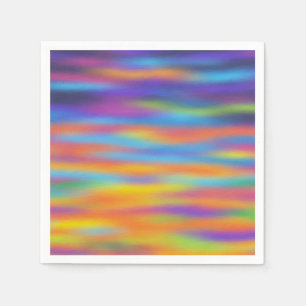 Abstracte woestijn - Sunset Sky Artwork Servetten