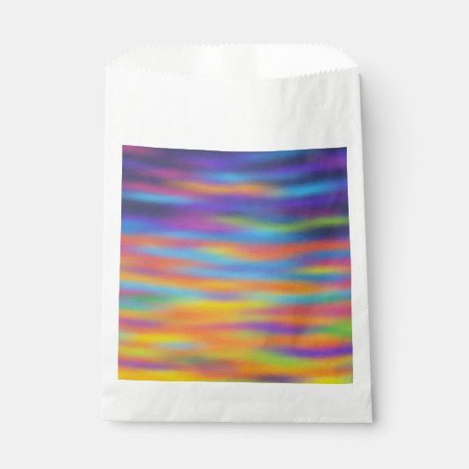 Abstracte woestijn - Sunset Sky Bedankzakje (Voorkant)