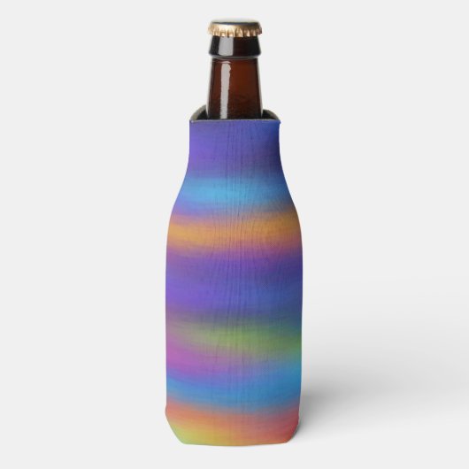 Abstracte woestijn - Sunset Sky Flesjeskoeler (Fles Voorkant)