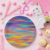 Abstracte woestijn - Sunset Sky Papieren Bordje (Feest)