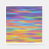 Abstracte woestijn - Sunset Sky Servetten (Voorkant)