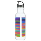 Abstracte woestijn - Sunset Sky Waterfles (Achterkant)