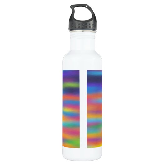 Abstracte woestijn - Sunset Sky Waterfles (Achterkant)