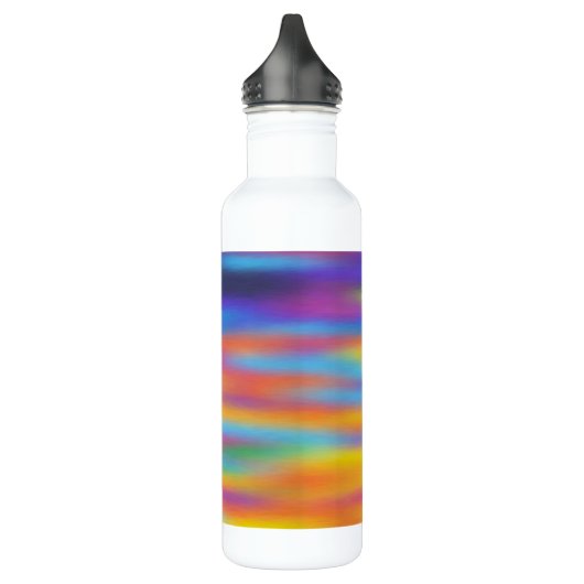 Abstracte woestijn - Sunset Sky Waterfles (Links)