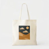 Abstracte woestijn tote bag (Voorkant)