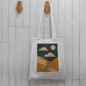 Abstracte woestijn tote bag