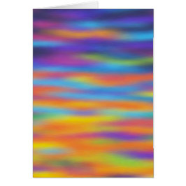 Abstracte woestijn zonsondergang hemel kunstwerk