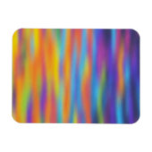 Abstracte Woestijn Zonsondergang Lucht Kunstwerk Magneet (Horizontaal)