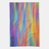 Abstracte Woestijn Zonsondergang Lucht Kunstwerk Theedoek (Verticaal)