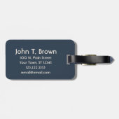 Abstracte woestijnzon AcrylBagagelabel Bagagelabel (Achterkant horizontaal)