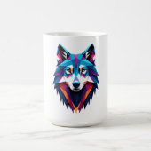 Abstracte Wolf Koffiemok (Center)
