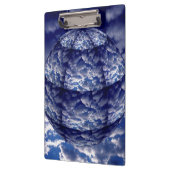 Abstracte wolk 3D bol Klembord (Links)