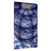 Abstracte wolk 3D bol Klembord (Rechts)