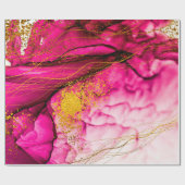 Abstracte wolken-ART. Transparante creativiteit. M Cadeaupapier (Vlak)