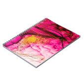 Abstracte wolken-ART. Transparante creativiteit. M Notitieboek (Linkerzijde)