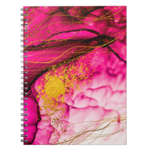 Abstracte wolken-ART. Transparante creativiteit. M Notitieboek