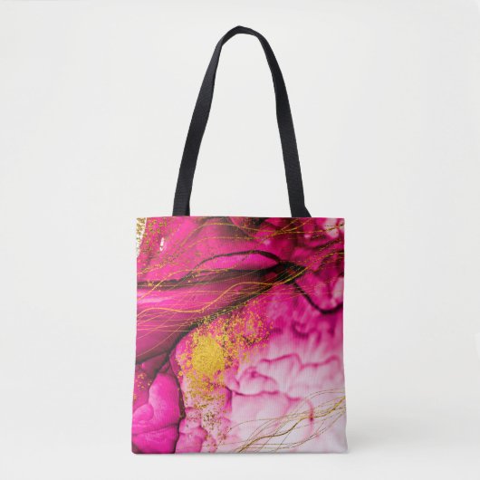 Abstracte wolken-ART. Transparante creativiteit. M Tote Bag (Voorkant)