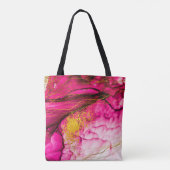 Abstracte wolken-ART. Transparante creativiteit. M Tote Bag (Achterkant)