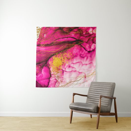 Abstracte wolken-ART. Transparante creativiteit. M Wandkleed (In situ)