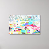 Abstracte wolken canvas afdruk (Voorkant)