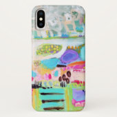 Abstracte wolken Case-Mate iPhone case (Achterkant)