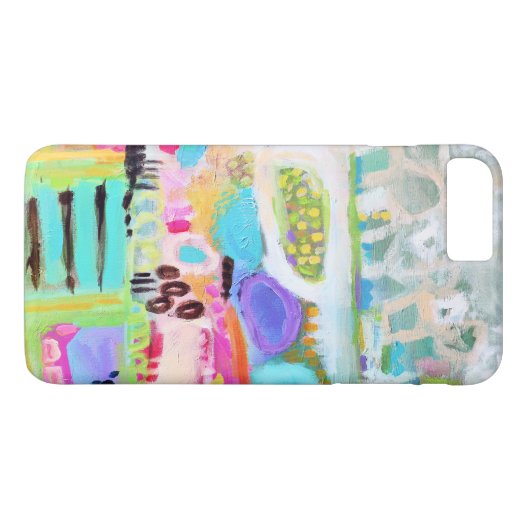 Abstracte wolken Case-Mate iPhone case (Achterkant (Horizontaal))