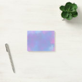 Abstracte wolken in roze Paars en blauw Post-it® Notes (Kantoor)