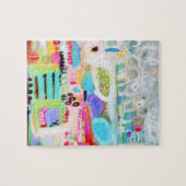 Abstracte wolken legpuzzel (Horizontaal)